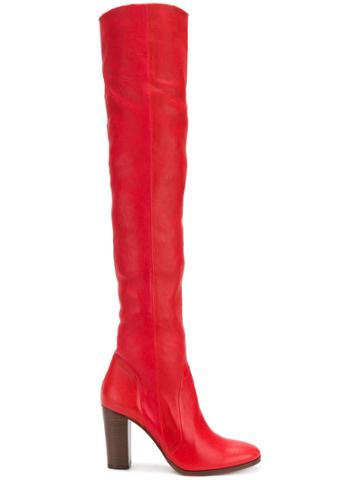 Stouls Cassandre Boots - Red