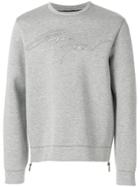Emporio Armani Signature Logo Sweatshirt - Grey