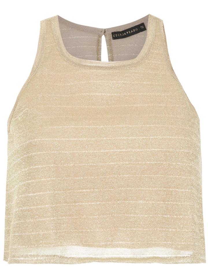 Cecilia Prado Brenda Knit Top - Yellow