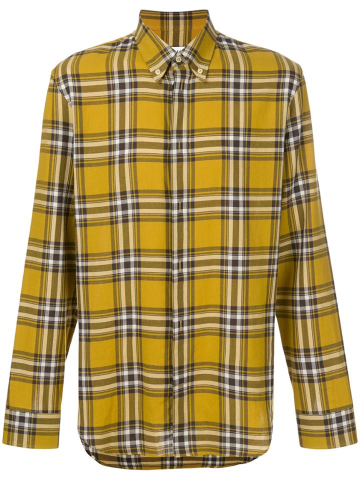 Maison Margiela Classic Checked Shirt - Yellow & Orange