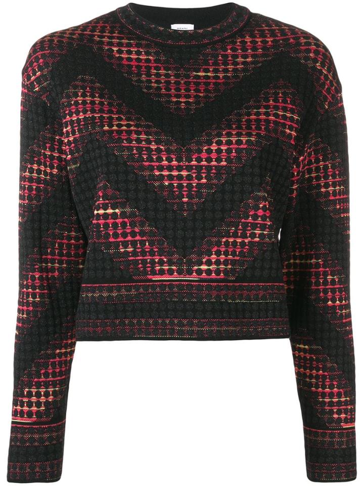 M Missoni Polka Dot Jumper - Black
