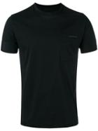 Prada Panelled T-shirt, Men's, Size: Medium, Black, Cotton
