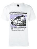 Brain Dead 'basic Instinct' T-shirt, Men's, Size: Medium, White, Cotton