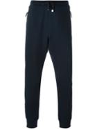 Dolce & Gabbana Gathered Ankle Track Pants, Men's, Size: 52, Blue, Cotton
