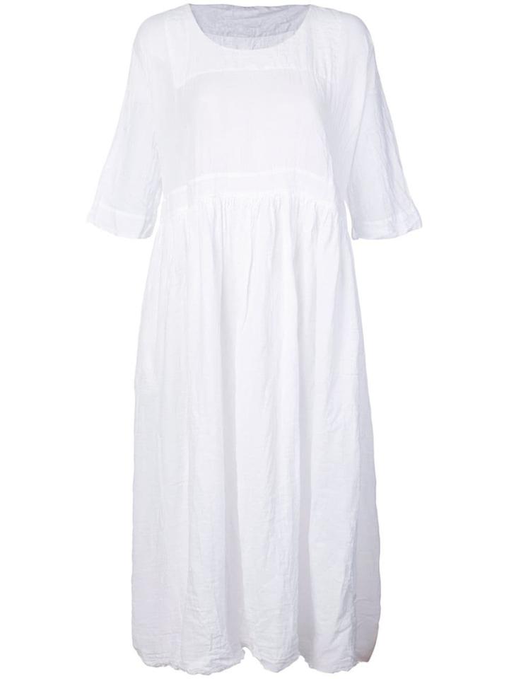 Daniela Gregis White Cotton Dress