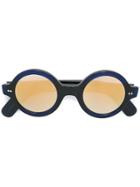 Cutler & Gross Round Framed Sunglasses - Blue