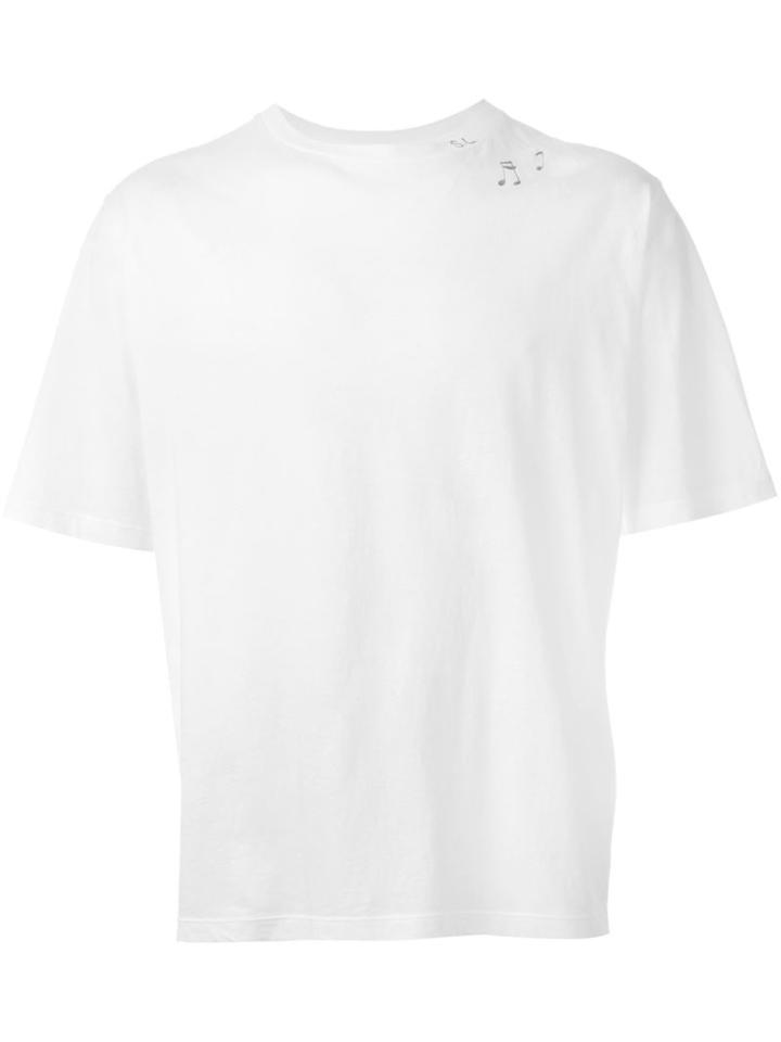Saint Laurent Musical Note Printed T-shirt