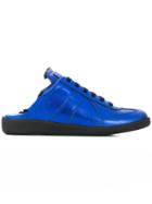 Maison Margiela Metallic Mule Sneakers - Blue