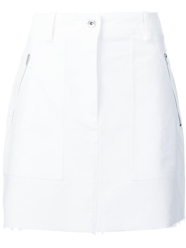 Rag & Bone Zip Pocket A-line Skirt