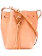 Mansur Gavriel - Bucket Shoulder Bag - Women - Calf Leather - One Size, Nude/neutrals, Calf Leather