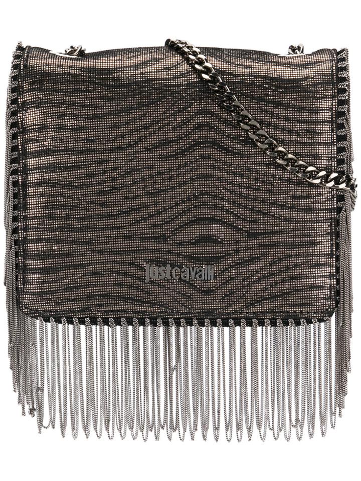 Just Cavalli Studded Crossbody Bag - Metallic