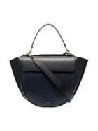 Wandler Black And Navy Blue Hortensia Leather Shoulder Bag