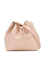 Lancaster Drawstring Bucket Bag - Pink
