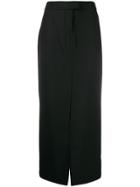 Karl Lagerfeld Karl X Carine Midi Pencil Skirt - Black