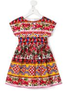 Dolce & Gabbana Kids - Mambo Print Dress - Kids - Cotton - 36 Mth