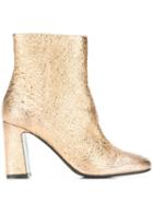 Paola D'arcano Ankle Boots - Gold