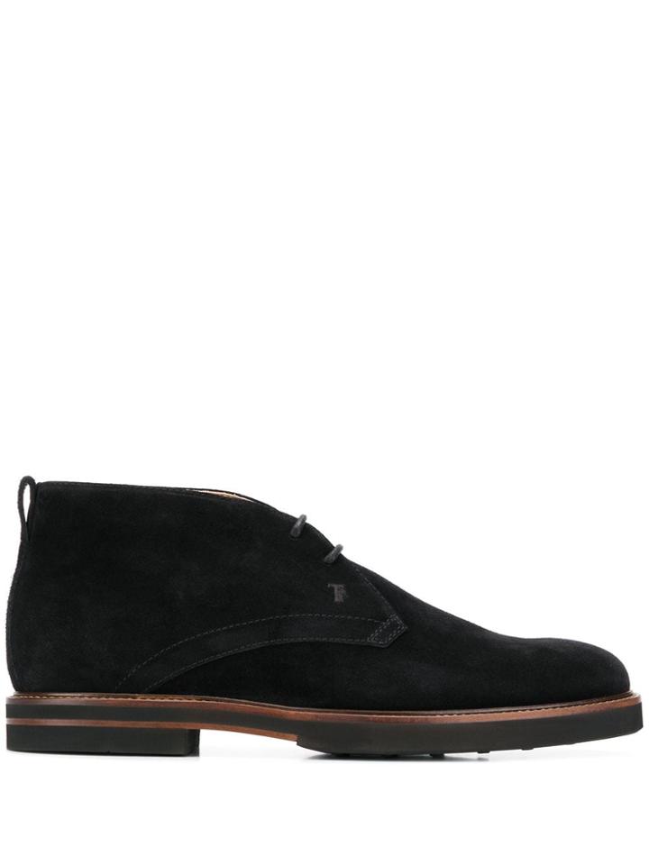 Tod's Classic Desert Boots - Black
