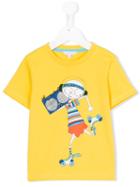 Little Marc Jacobs Skater Boy T-shirt, Size: 2 Yrs, Yellow/orange