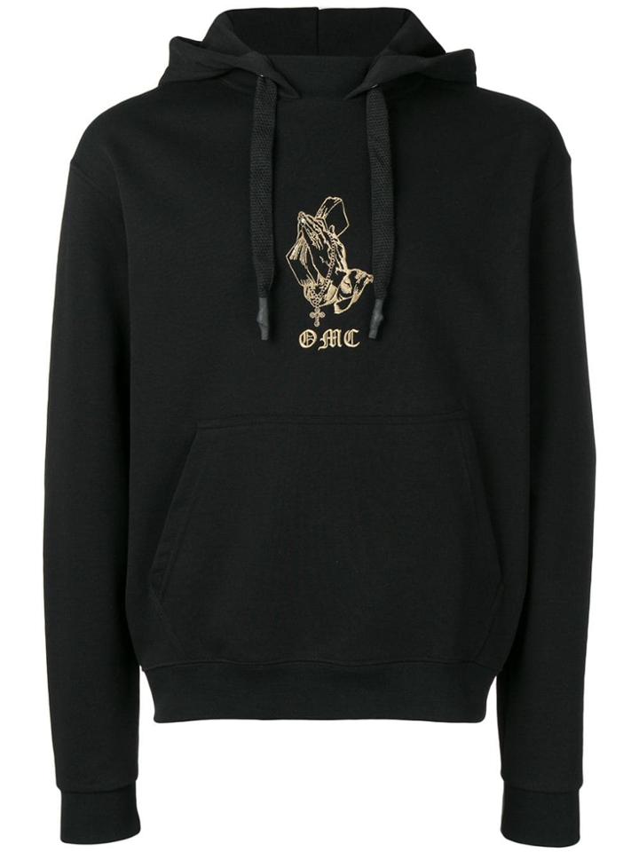 Omc Black Logo Hoodie