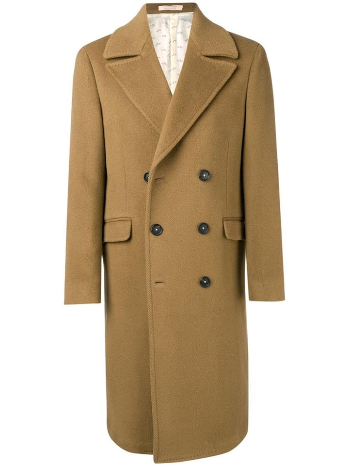 Massimo Alba Classic Double Breasted Blazer - Brown