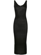Humanoid Scoop Neck Sleeveless Knit Dress - Black