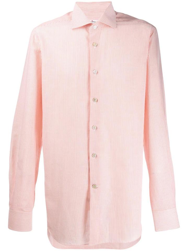 Kiton Simple Shirt - Orange