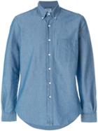 Aspesi Button-down Shirt - Blue