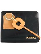 Jacquemus Embossed Logo Shoulder Bag - Black