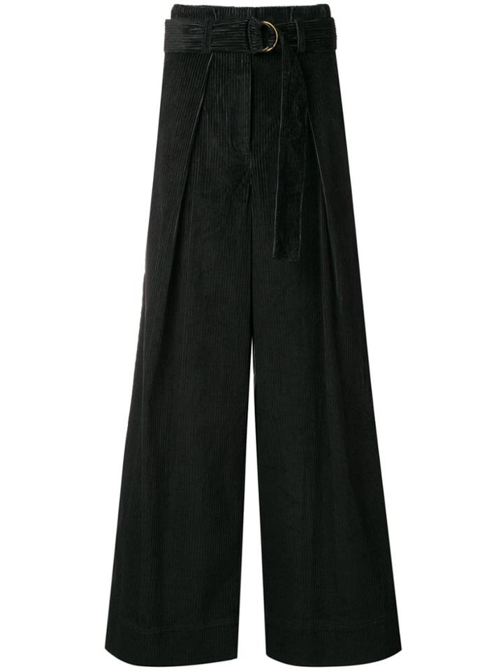 Ulla Johnson Wide-leg Trousers - Black