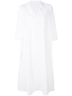 Labo Art Long Shirt Dress - White
