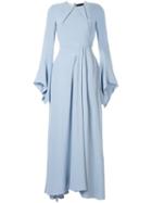 Roland Mouret Raines Maxi Dress - Blue