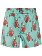 Sss World Corp Milkshake Swim Shorts - Blue