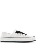 Ann Demeulemeester Suede Espadrilles - White
