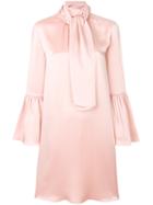 Fendi - Flared Shift Dress - Women - Acetate/viscose - 38, Pink/purple, Acetate/viscose