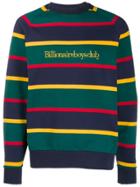 Billionaire Boys Club Striped Sweatshirt - Green