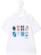 Boss Kids - Printed T-shirt - Kids - Cotton - 36 Mth, White