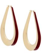 Annelise Michelson Ellipse M Hoop Earrings - Gold