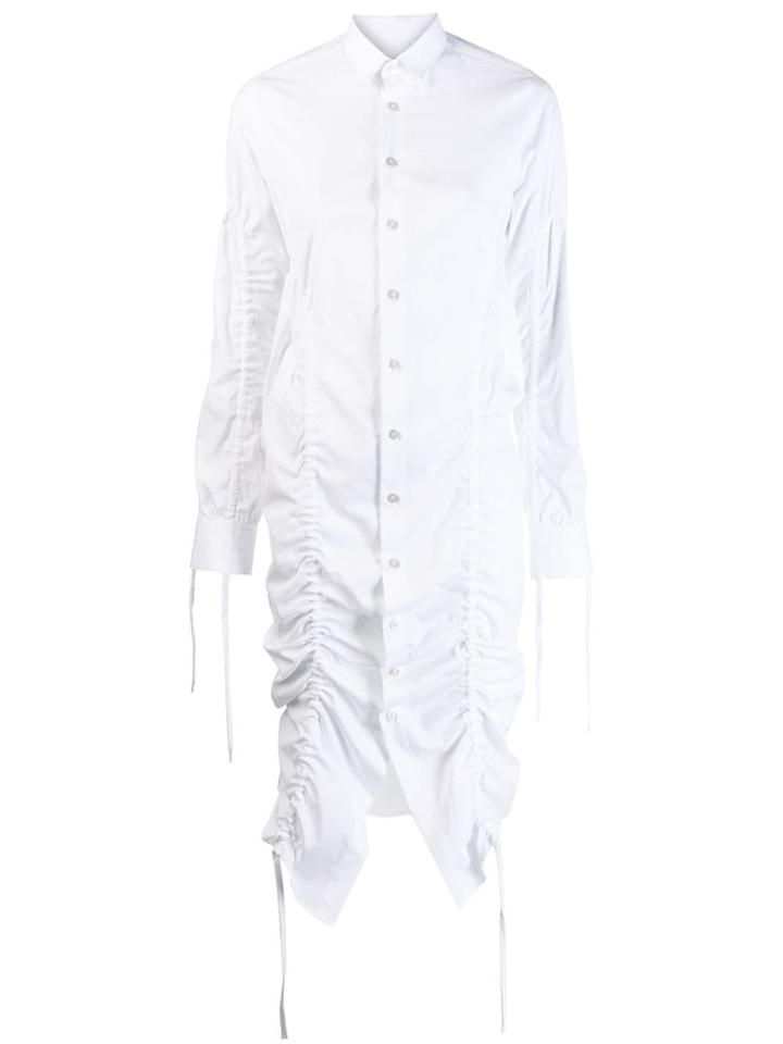 Each X Other Long Drawstring Shirt - White