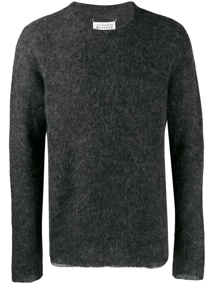 Maison Margiela Round Neck Jumper - Grey