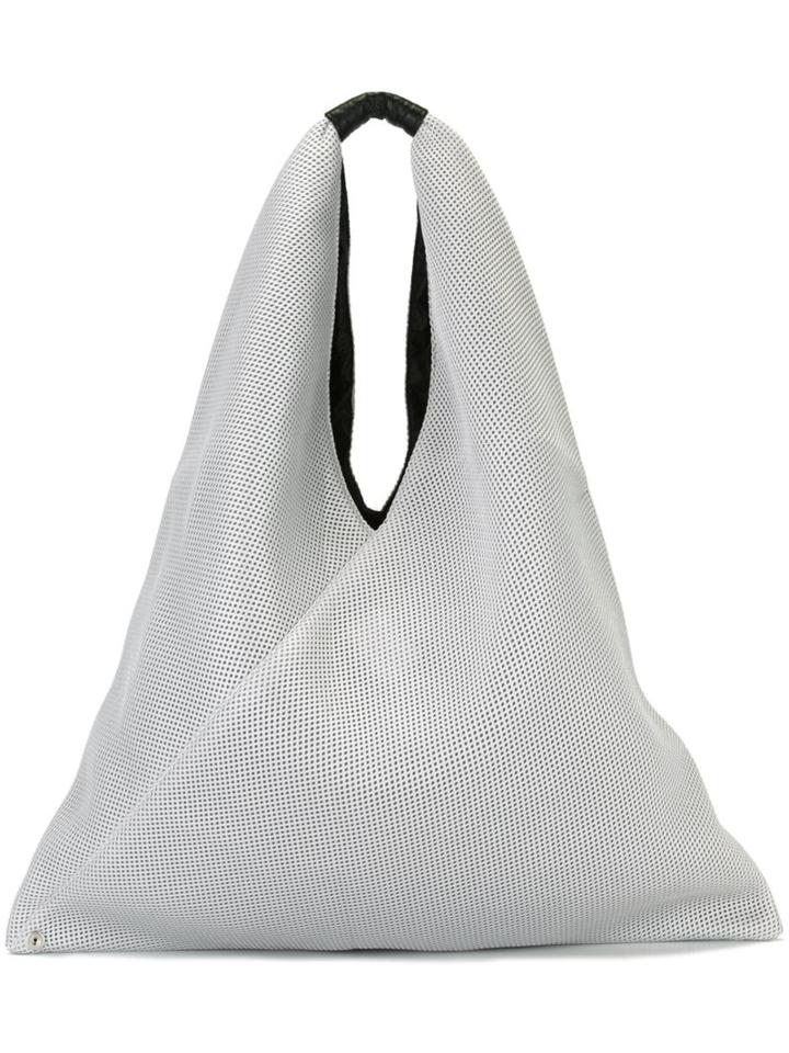 Mm6 Maison Margiela Mesh Overlay Shopper Tote, Women's, Grey
