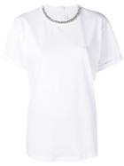 Victoria Victoria Beckham Chain Neck T-shirt - White