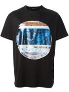 Versace Blurred 'medusa' Print T-shirt