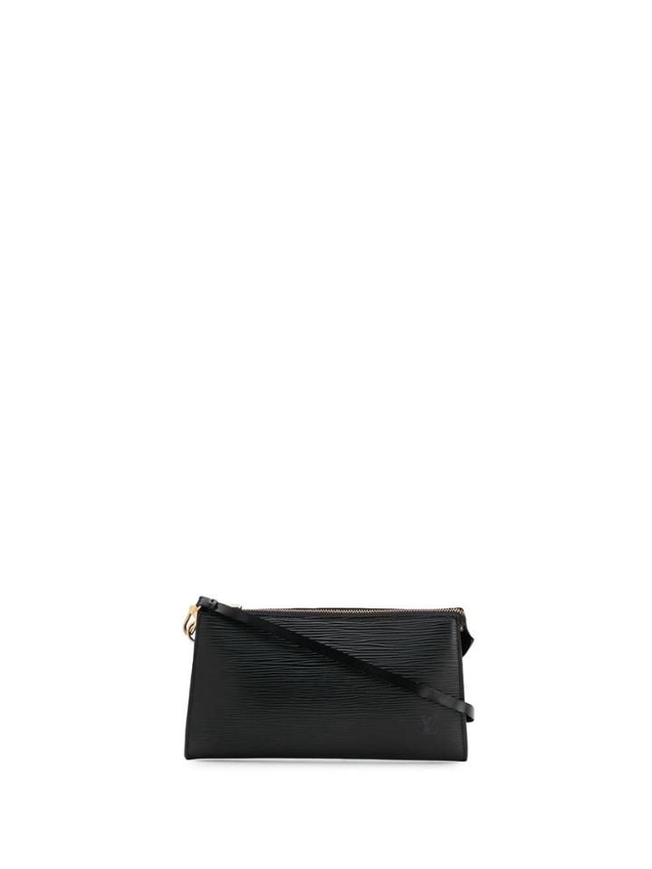 Louis Vuitton Vintage 2000's Textured Mini Bag - Black