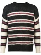 Isabel Marant Striped Sweater - Black