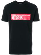 Yulia Yefimtchuk Printed Crew Neck T-shirt - Black