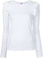 Shrimps - Freya Longsleeved T-shirt - Women - Cotton - S, White, Cotton