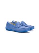 Dolce & Gabbana Kids Gommini Driving Shoes, Boy's, Size: 30, Blue