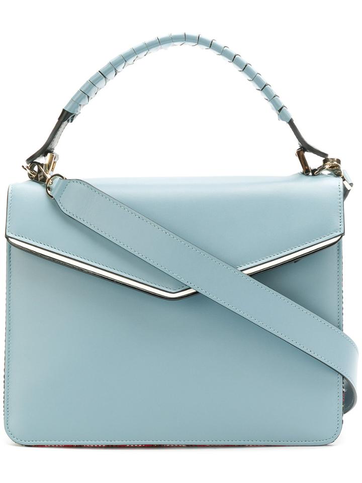 Les Petits Joueurs Pixie Tartan Bag - Blue
