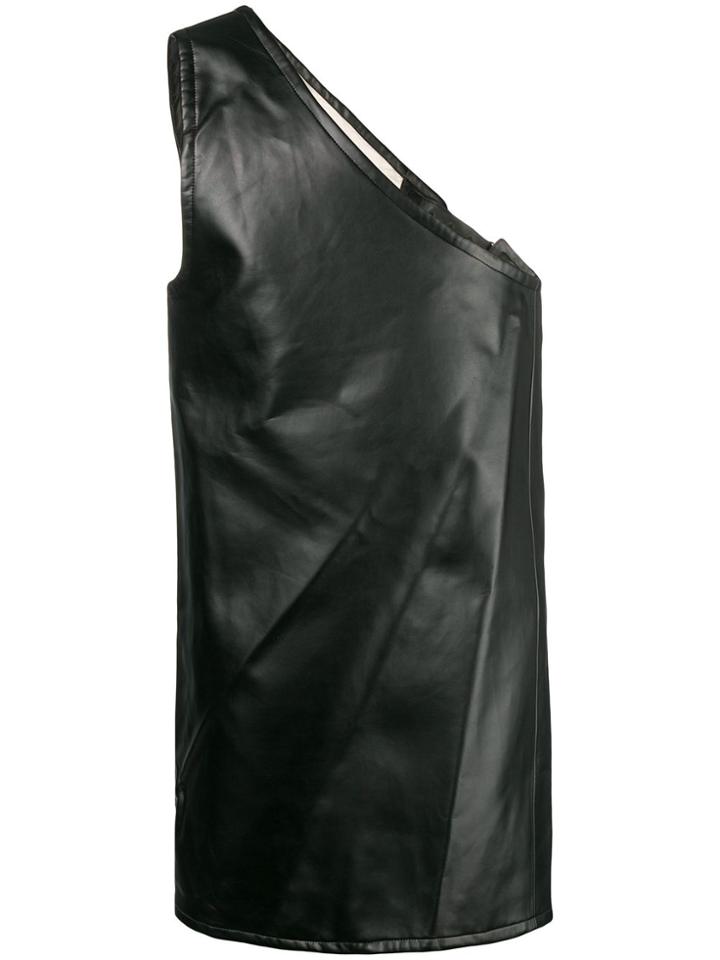 Comme Des Garçons Homme Plus One-shoulder Apron Layer - Black