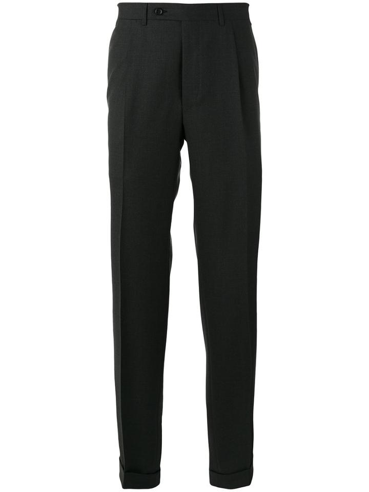 Canali Tailored Pants, Men's, Size: 58, Grey, Wool